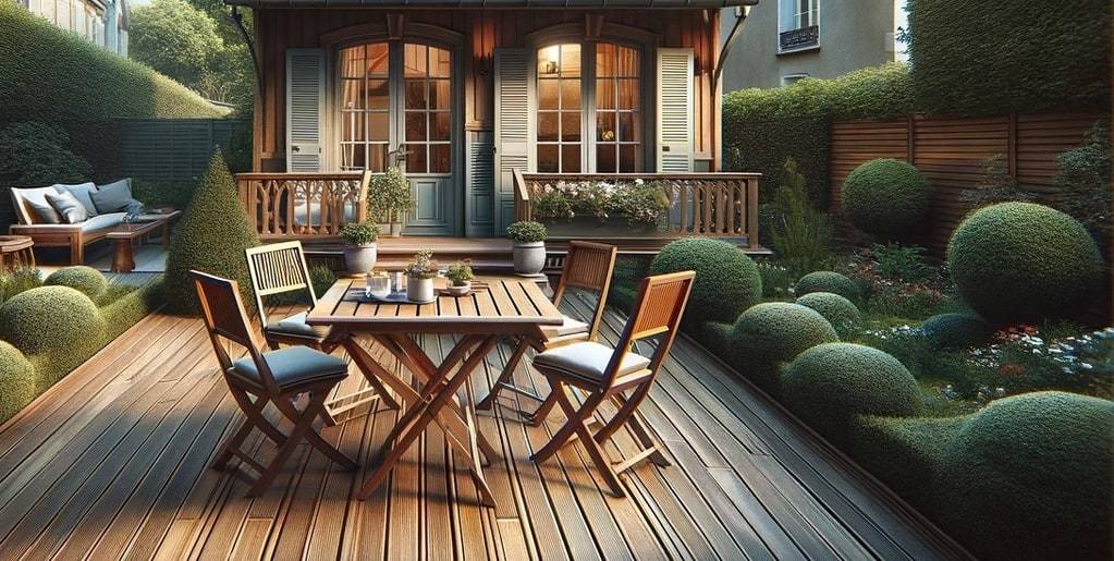Concevoir une terrasse sur un petit terrain