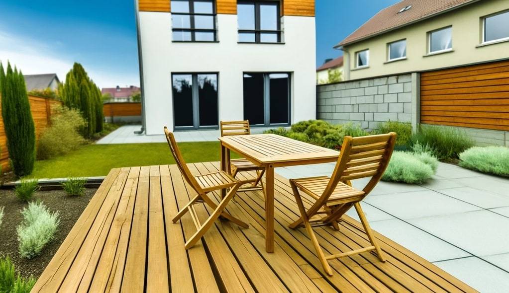 Concevoir une terrasse sur un petit terrain